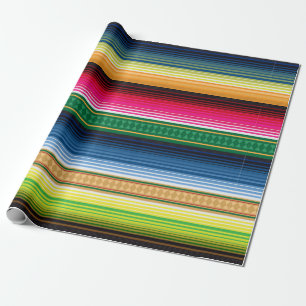 Mexican Rug Colourful Wrapping Paper