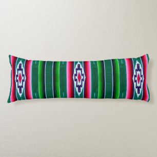 Mexican Sarape Pattern Body Pillow