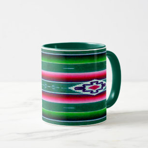 Mexican Sarape Pattern Mug