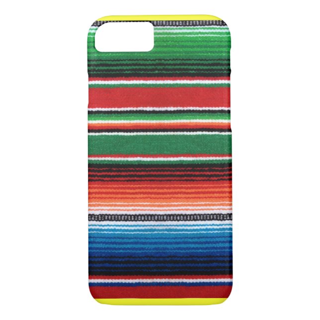 Mexican Serape iPhone, Samsung Galaxy phone cases (Back)