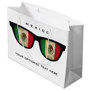 Mexican Shades custom text & color gift bag