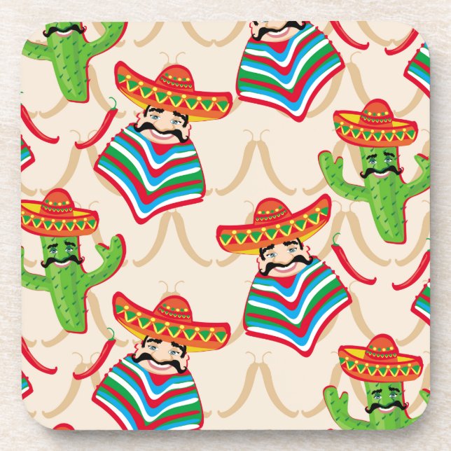 Mexican siesta coaster (Front)