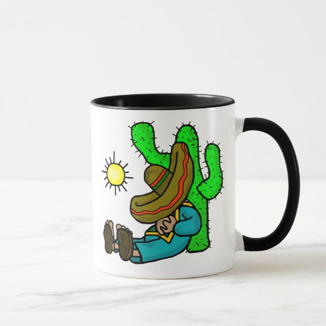 Mexican Siesta Funny Coffee Mug to Customize! (Right)