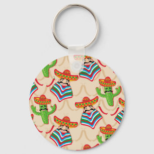 Mexican siesta keychain