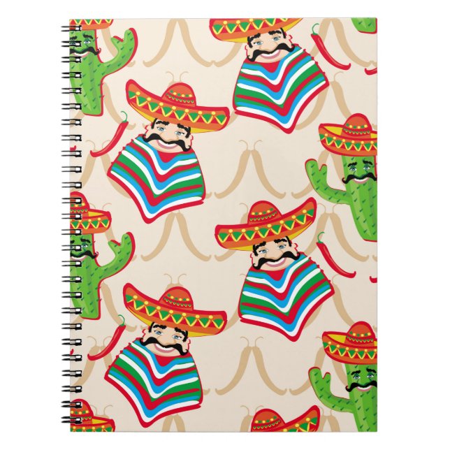 Mexican siesta notebook (Front)