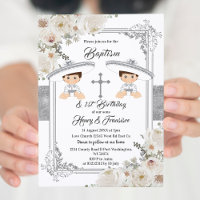 Mexican Silver Charro Boys Baptism and Birthday