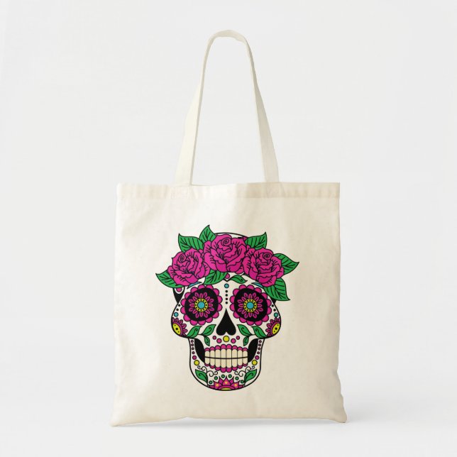 Mexican Skull 2 Tote Bag (Front)