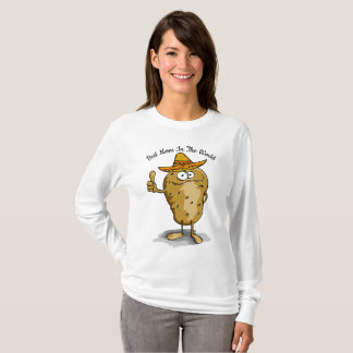 Mexican sombrero hats potato design T-Shirt