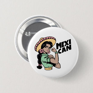 MexiCAN Stickers 2 Inch Round Button