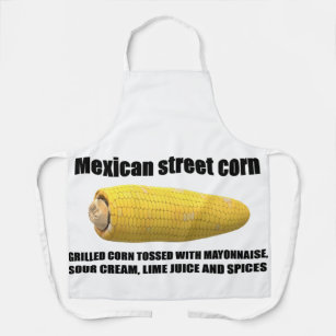 Mexican Street Corn Apron, Medium Apron