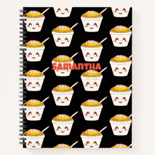 Mexican Street Esquite  Corn In A Cup Notebook