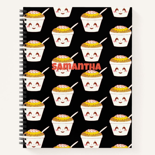 Mexican Street Esquite  Corn In A Cup Notebook (Front)