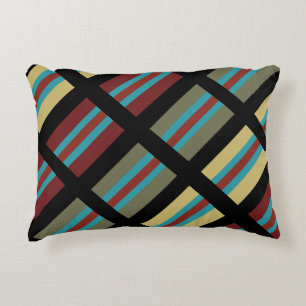 Mexican Stripes Play 2 Accent Pillow