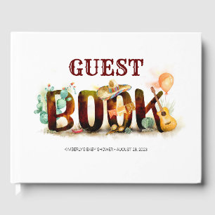 Mexican Style Guest Book For Any Occasion or Event