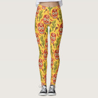 MEXICAN STYLE PATTERN Leggings