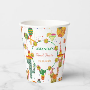Mexican Taco Bout Love Bridal Shower Party Favour Paper Cups