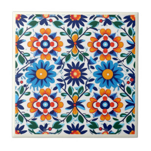 Mexican Talavera Ceramic Tile Collection