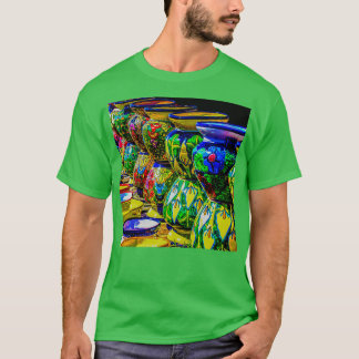 Mexican Talavera Flower Pots T-Shirt