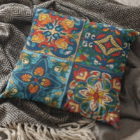 Mexican Talavera Pottery Tile Fiesta