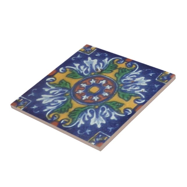 Mexican Talavera Style Tile (Side)