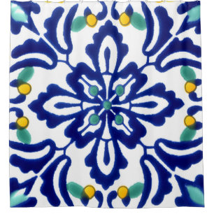 Mexican Talavera Terracotta Tile Design No. 10
