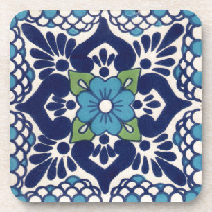 Mexican Talavera Tile Coaster