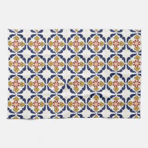 Mexican Talavera Tile Kitchen Towel