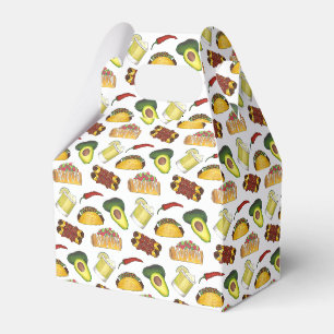 Mexican Tex Mex Food Taco Enchilada Chimichanga Favor Box