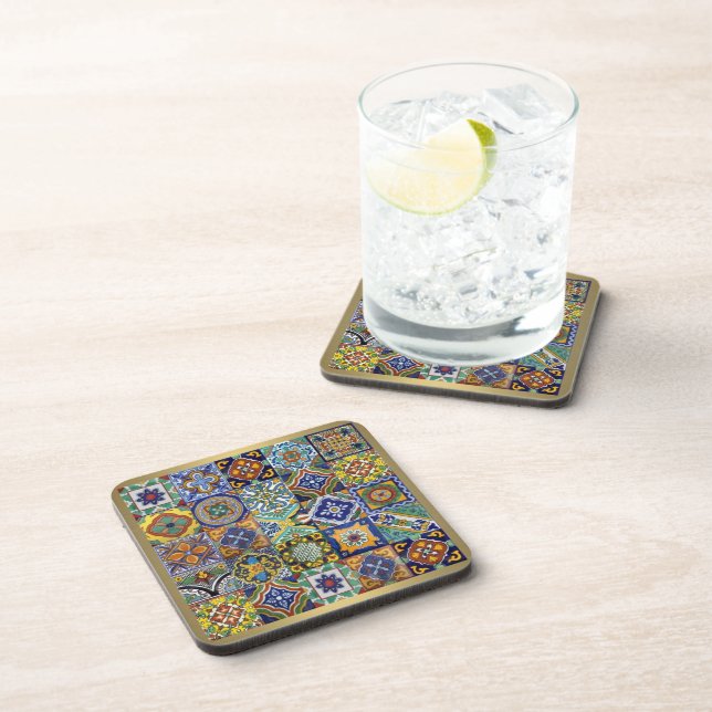 Mexican Tiles Coaster (Right Side)