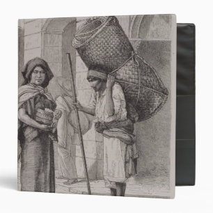 Mexican Tortillera and Straw Mat Seller Binder