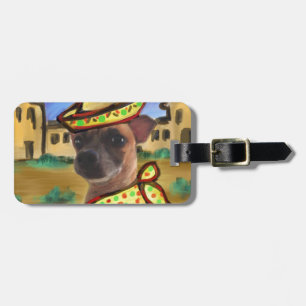 MEXICAN VILLAGE LUGGAGE TAG