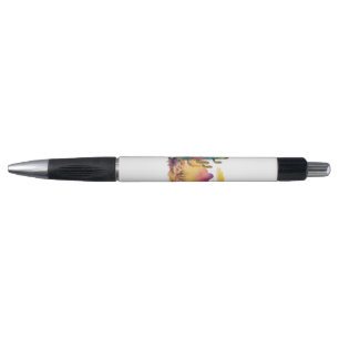 Mexican watercolor desert sunset pen