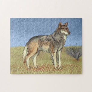 Mexican Wolf Jigsaw Puzzle