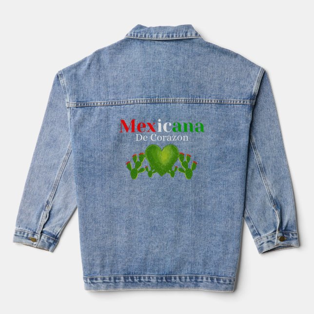 Mexicana De Corazon - Coeur Vert Cactus (Verso)