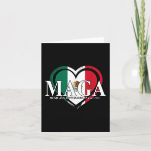 Mexicans Aint Going Anywhere Funny  Card