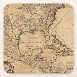 Mexico 10 square paper coaster