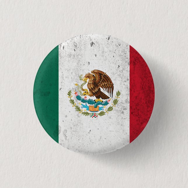 Mexico 1 Inch Round Button (Front)