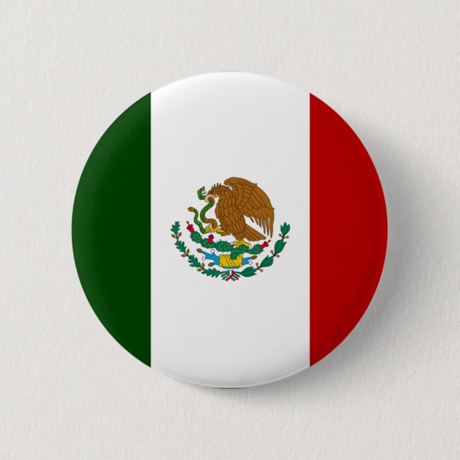 Mexico 2 Inch Round Button (Front)