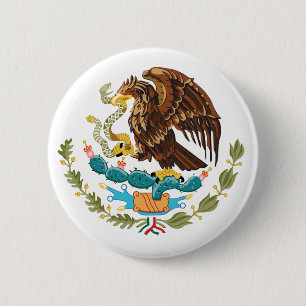 Mexico 2 Inch Round Button
