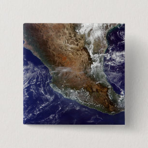 Mexico 2 Inch Square Button