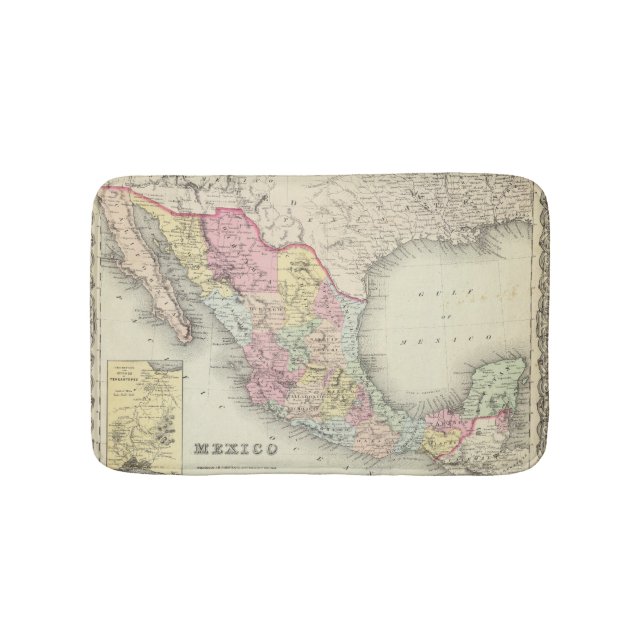 Mexico 3 bath mat (Front)