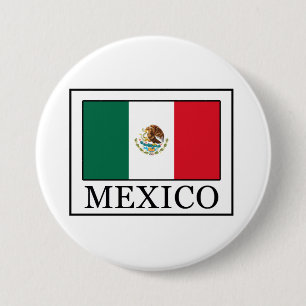 Mexico 3 Inch Round Button