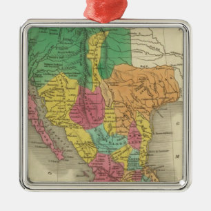 Mexico 3 metal ornament