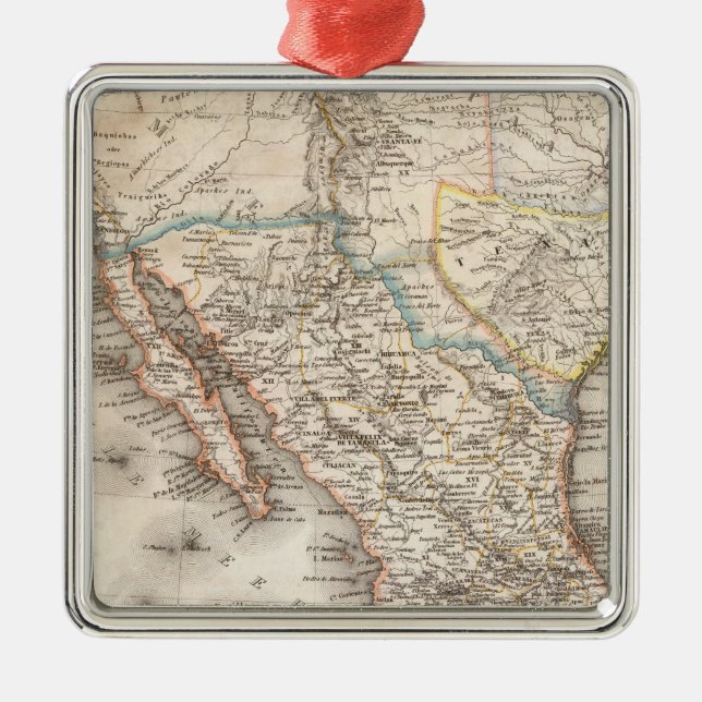 Mexico 8 metal ornament (Front)