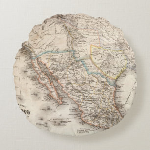 Mexico 8 round pillow