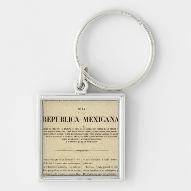 Mexico 9 keychain (Front)