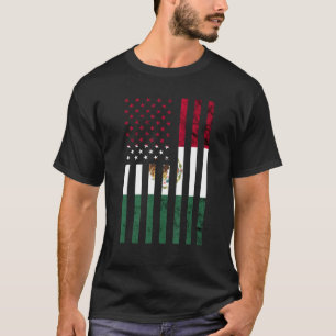 Mexico America USA Mexican Pride Vintage Mexican F T-Shirt