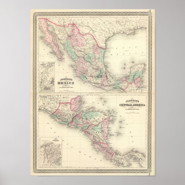 Mexico and Central America 2 Poster (Front)