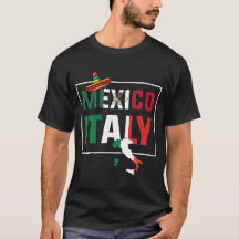 Mexico And Italy Flag