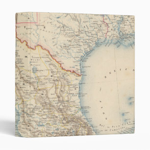 Mexico and Texas Map Binder